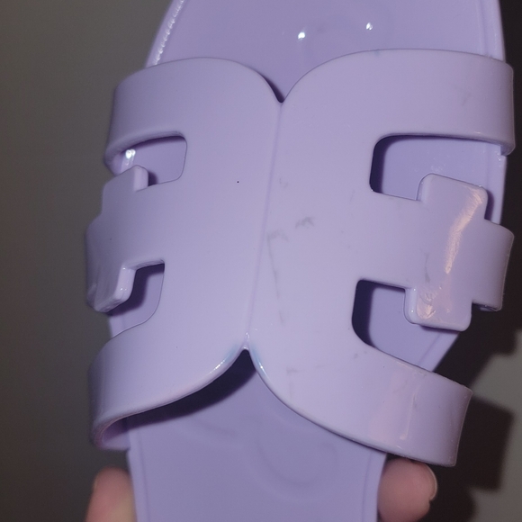 Sam Edelman Womens Bay Jelly Slide Sandal - Picture 6 of 9